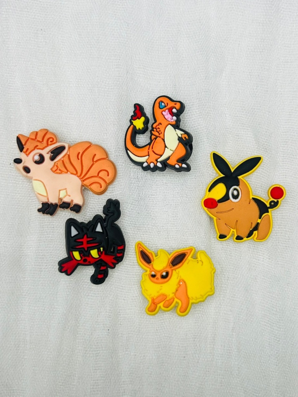 Pokemon Croc Charms, Jibbitz - Set #57